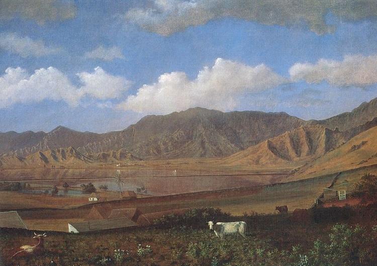 Enoch Wood Perry, Jr. Kualoa Ranch oil painting picture